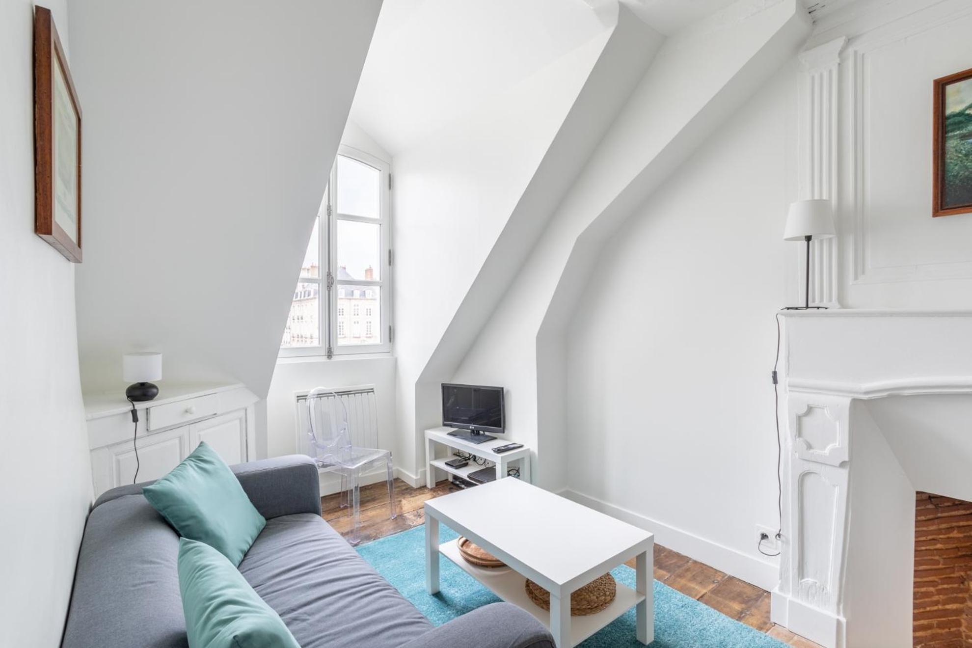 La Loge - T2 En Plein Coeur De La Ville Apartman Rennes Kültér fotó